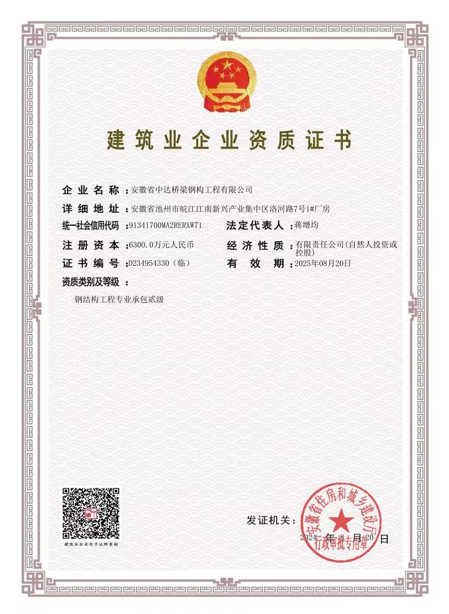 企业资质证书